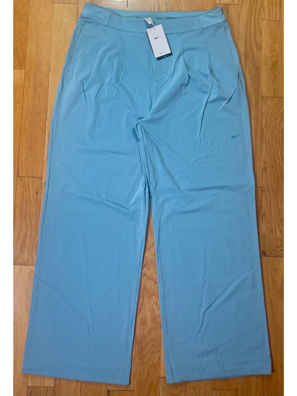 Nike Dri-Fit Bliss Blue Wide Leg Training Trousers FQ2166-464 - Women’s XL - NWT
